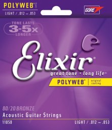 Elixir Strings Struny do gitary akustycznej Elixir 11050 12-53