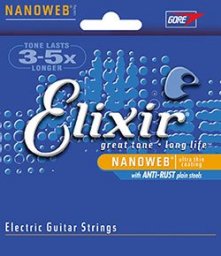  Elixir Strings Struny do gitary elektrycznej 12077 10-52