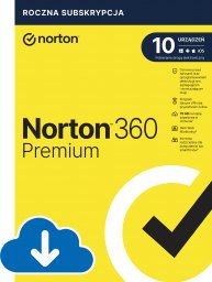  Norton 360 Premium 10 urządzeń 36 miesięcy  (21441559)