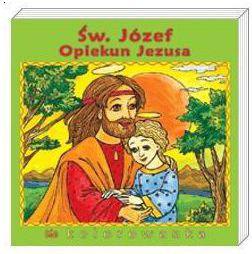  Święty Józef opiekun Jezusa. Kolorowanka (183241)