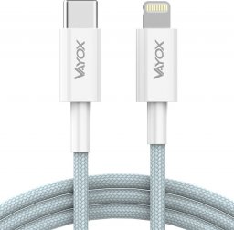 Kabel USB Vayox USB-C - USB-C 1 m Niebieski