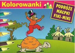  Malowanka - Podróże małpki Fiki-Miki i Żółw (195843)