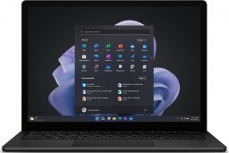 Laptop Microsoft Microsoft Surface Laptop 5 i5-1245U Notebook 34,3 cm (13.5") Ekran dotykowy Intel Core i5 8 GB LPDDR5x-SDRAM 512 GB SSD Wi-Fi 6 (802.11ax) Windows 10 Pro Czarny