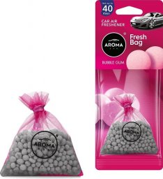  AROMA CAR Odświeżacz powietrza aroma fresh bag bubble gum - new - ceramica