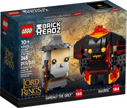  LEGO BrickHeadz Gandalf Szary i Balrog (40631)