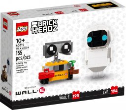  LEGO BrickHeadz EWA i WALL-E (40619)