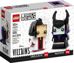  LEGO BrickHeadz Cruella i Diabolina (40620)