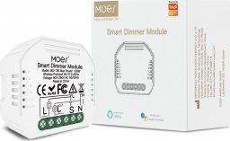  Moes Inteligentny Ściemniacz dopuszkowy WiFi Moes MS-105 z Tuya Smart