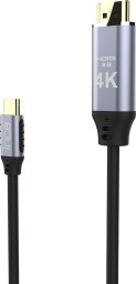 Kabel USB Cian Technology INCA USB Kabel ITCH-02TX  Typ C > HDMI, 1.4, 4K30Hz, 2m retail