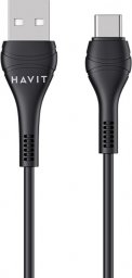 Kabel USB Havit HAVIT kabel  CB6161 USB - USB-C  1,0m czarny