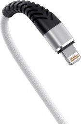 Kabel USB Havit HAVIT kabel  CB705 USB - LIGHTNING  1,0m 2,1A szary