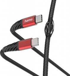 Kabel USB Hama USB-C - USB-C 1.5 m Czarny (002015420000)