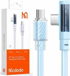 Kabel USB Mcdodo USB-C - USB-C 1.2 m Niebieski (CA-3452)