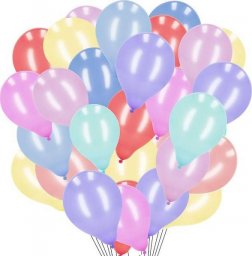  Springos Balony kolorowe 100 szt. na urodziny wesele imprezy pastelowe UNIWERSALNY