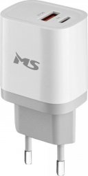 Ładowarka MS Ładowarka sieciowa MS Power Z310 20W PD QC 3.0 C+USB biała