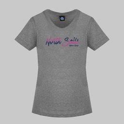  NORTH SAILS T-shirty marki North Sails model 9024310 kolor Szary. Odzież Damskie. Sezon: Cały rok XL