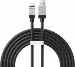 Kabel USB Baseus USB-A - Lightning 2 m Czarny (CAKW000501)