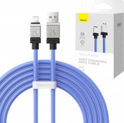 Kabel USB Baseus USB-A - Lightning 2 m Niebieski (CAKW000503)