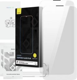  Baseus Szkło hartowane Baseus Corning do iPhone 13/13Pro/14 z filtrem przeciwpyłowym