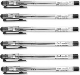  Penmate Długopis 0,7 mm Czarny PENMATE FLEXI 6szt