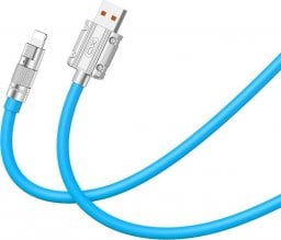 Kabel USB XO XO kabel NB227 USB - Lightning 1,2 m 6A niebieski