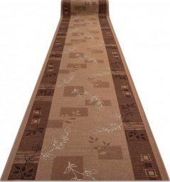  Dywany Łuszczów CHODNIK PODGUMOWANY AGADIR beż 67cm, 67x100 cm
