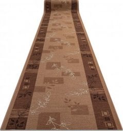  Dywany Łuszczów CHODNIK PODGUMOWANY AGADIR beż 67cm, 67x120 cm