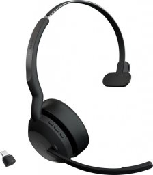 Słuchawka Jabra Jabra Evolve2 55 Zestaw słuchawkowy Bezprzewodowy Opaska na głowę Biuro/centrum telefoniczne Bluetooth Czarny