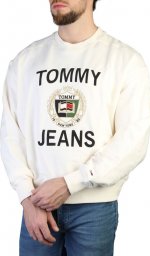  Tommy Hilfiger Bluzy marki Tommy Hilfiger model DM0DM16376 kolor Biały. Odzież Męskie. Sezon: Wiosna/Lato M