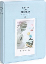  LoveInstant Album na Zdjęcia 64 szt. do Fujifilm INSTAX Mini 12 11 40 9 8 7s EVO LiPlay Link 2 SE / Pastelowy Niebieski