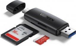 Adapter USB Ugreen CM304 USB-C - USB Czarny  (80191B)