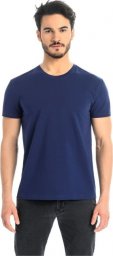  Luca T-shirt męski bawełniany Luca niebieski Niebieski L