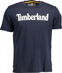  Timberland T-SHIRT MĘSKI Z KRÓTKIM RĘKAWEM TIMBERLAND NIEBIESKI L