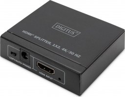  Digitus Rozdzielacz/Splitter HDMI 2-portowy 4K/30Hz EDID HDCP1.4