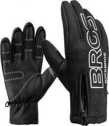 RockBros Rękawiczki rowerowe Rockbros S091-4BK (czarne)