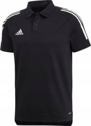 Adidas Koszulka męska adidas Condivo 20 Polo czarno-biała ED9249 S