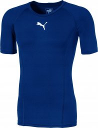  Puma Koszulka męska Puma LIGA Baselayer SS niebieska 655918 02 XL