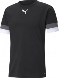  Puma Koszulka męska Puma teamRISE Jersey czarna 704932 03 2XL