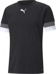  Puma Koszulka męska Puma teamRISE Jersey czarna 704932 03 L