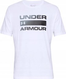  Under Armour Koszulka męska Under Armour Team Issue Wordmark SS biała 1329582 100 S