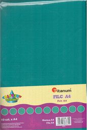 Titanum Filc A4 Morski. 10 sztuk. 345146