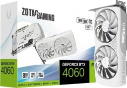 Karta graficzna Zotac Gaming GeForce RTX 4060 Twin Edge OC White 8GB GDDR6 (ZT-D40600Q-10M)