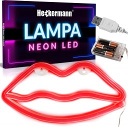 Kinkiet Heckermann Neon LED Heckermann wiszący USTA