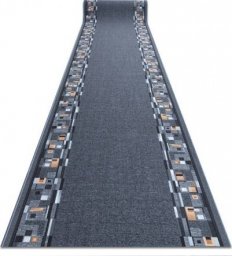  Dywany Łuszczów CHODNIK PODGUMOWANY BOMBAY szary 100cm, 100x170 cm