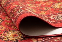  Dywany Łuszczów CHODNIK PODGUMOWANY TRADYCJA czerwony 57cm, 57x490 cm