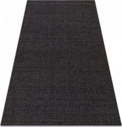  Dywany Łuszczów Dywan TIMO 0000 SZNURKOWY SIZAL outdoor czarny, 280x370 cm