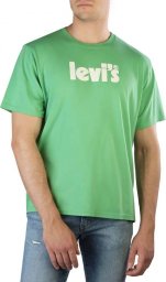  Levi`s T-shirty marki Levis model 16143 kolor Zielony. Odzież Męskie. Sezon: Wiosna/Lato XS EU