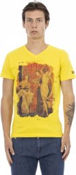  Trussardi Action T-shirty marki Trussardi Action model 2AT145 kolor Zółty. Odzież Męskie. Sezon: 2XL