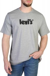  Levi`s T-shirty marki Levis model 16143 kolor Szary. Odzież Męskie. Sezon: Wiosna/Lato XS EU