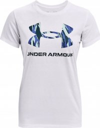  Under Armour Koszulka damska Under Armour Live Sportstyle Graphic Ssc biała 1356305 104 M